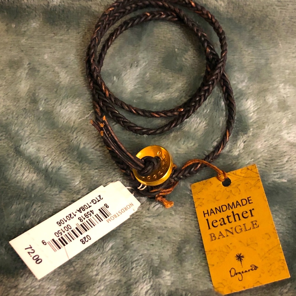 NWT Dogeared Leather Bracelet